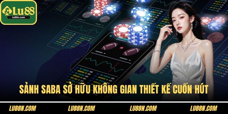 Sảnh Saba sở hữu không gian thiết kế cuốn hút